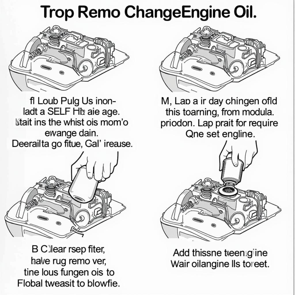 Car Service GIF Showing How to Change Oil