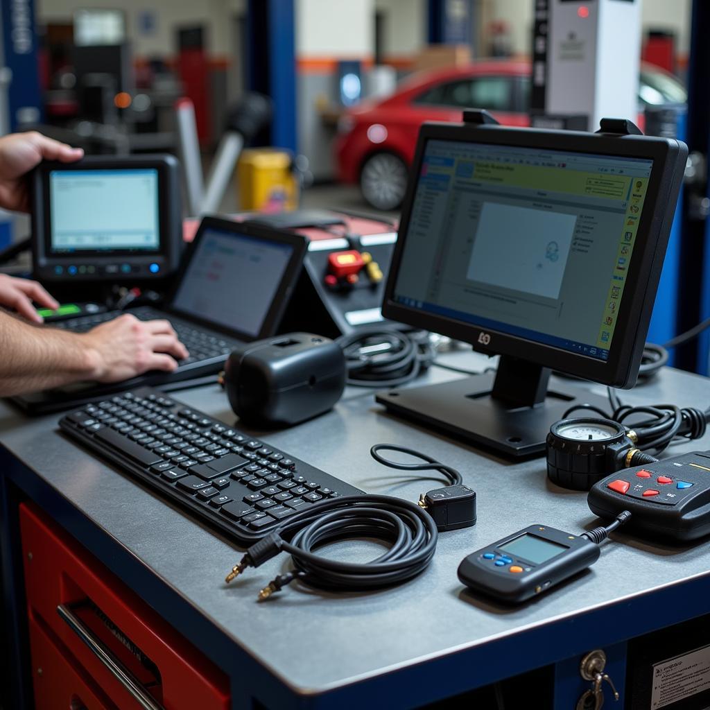 Modern Diagnostic Tools in a Hobart Car Service Center