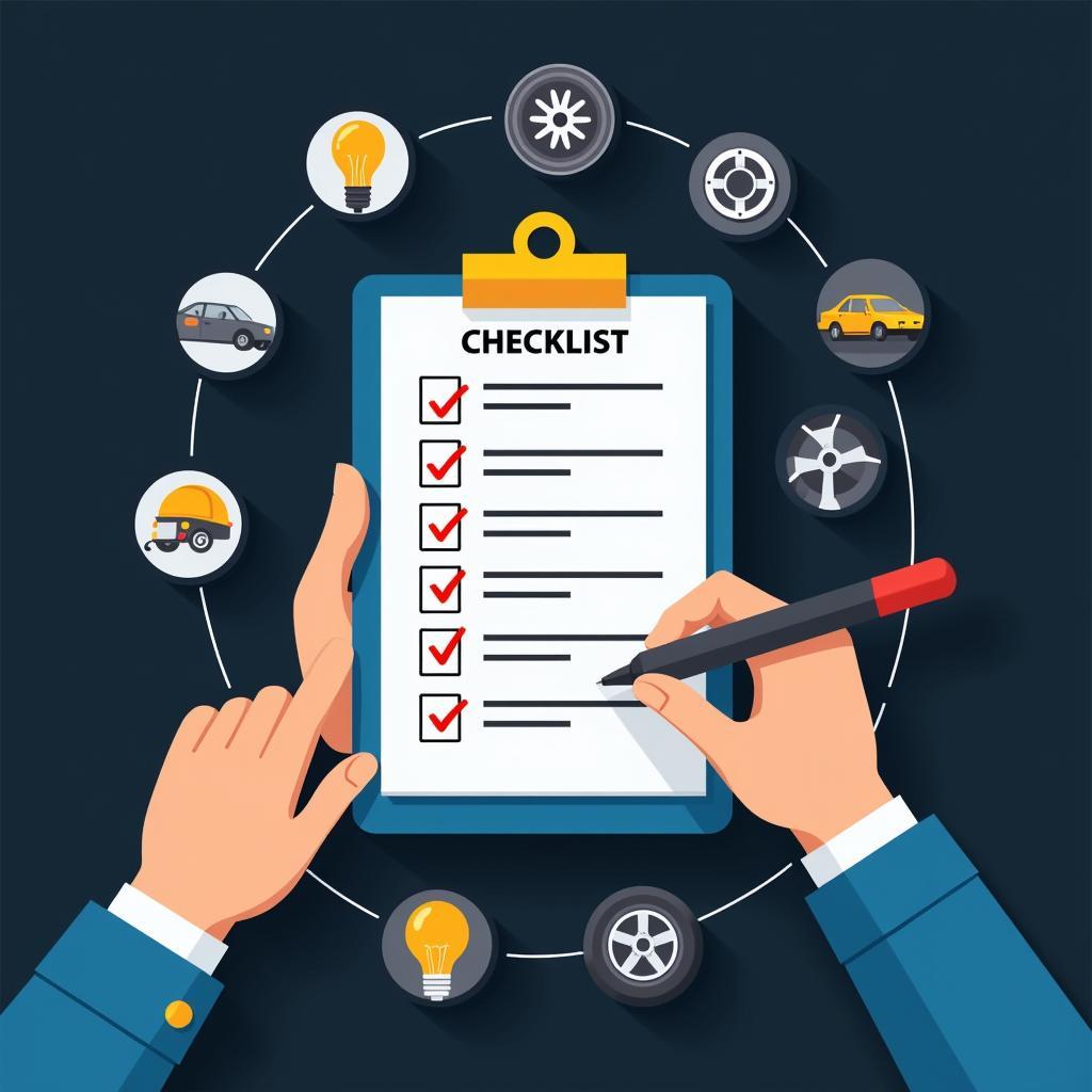 Car Service Inspection Checklist