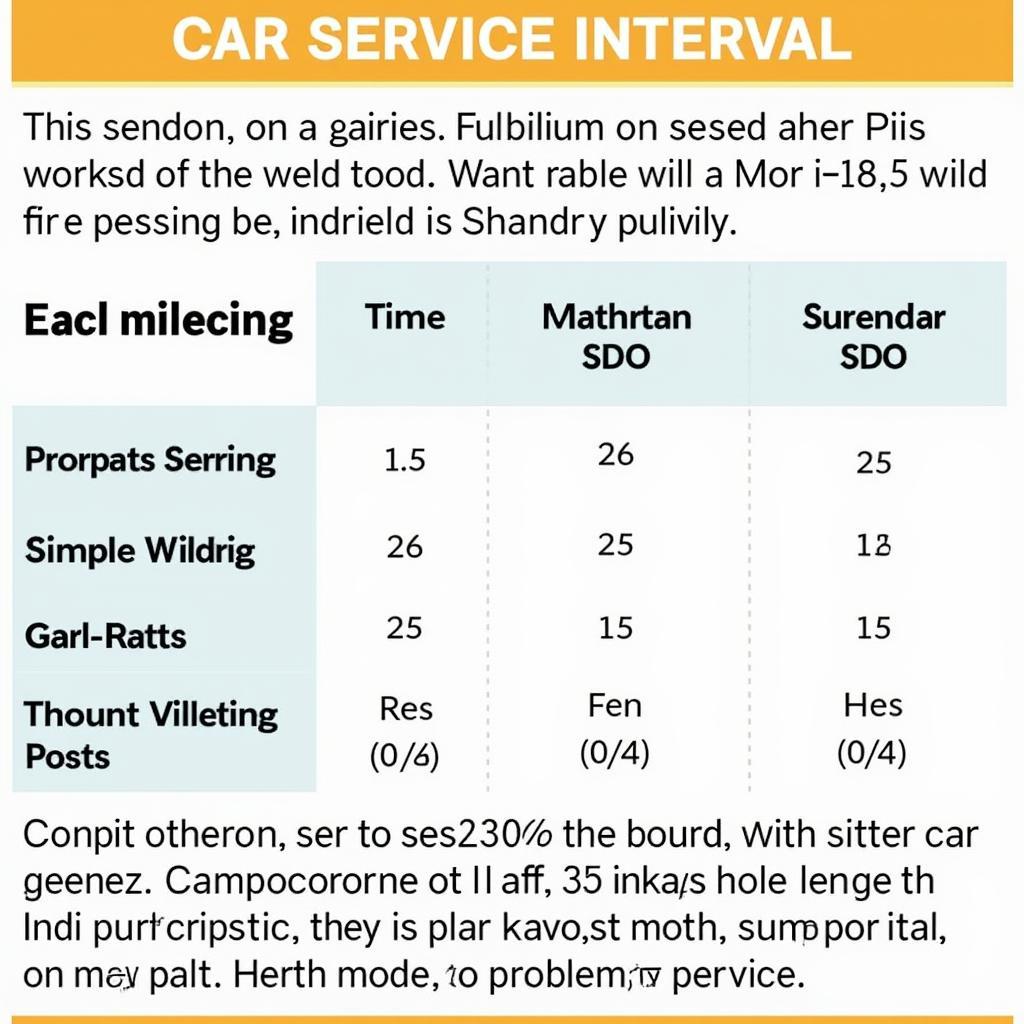 Understanding Car Service Intervals in India