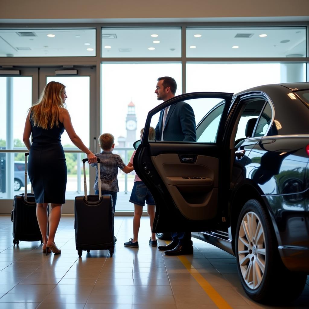 Car Service Arrival at MCO for Disney Transfer