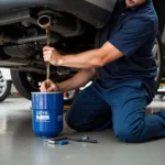 Car Service Oil Change Process