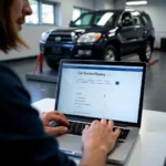 Accessing Car Service Records Through an Online Database