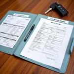 Organized Car Service Records