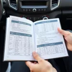 Checking Car Service Schedule