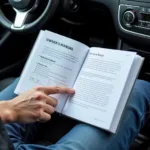 Checking Car Service Schedule in Owner's Manual