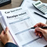 Car Service Tax Refund Documents