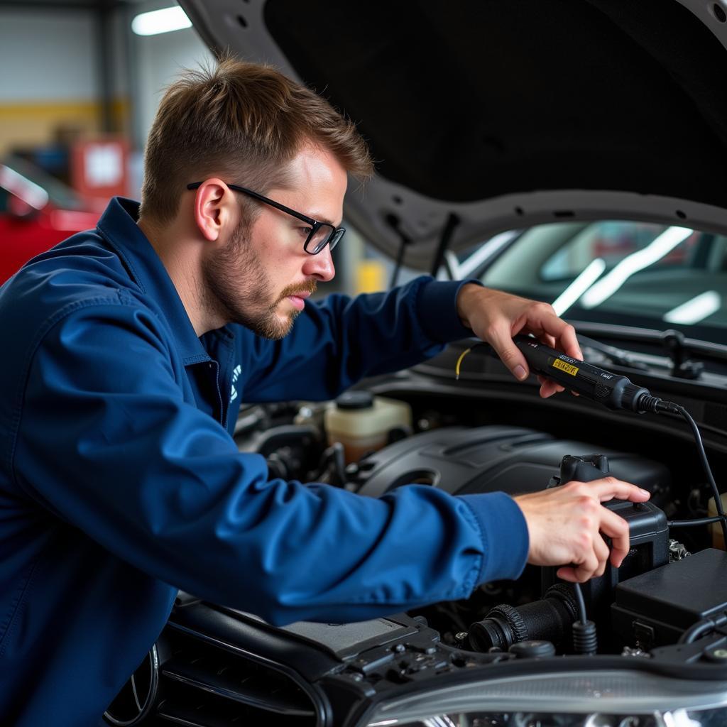 Experienced Car Service Technician in Bury