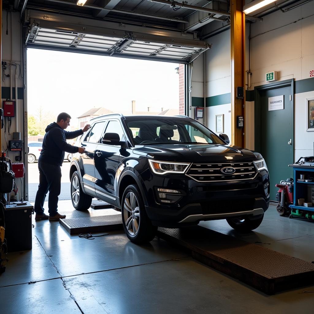 Car Service Tooting: Conducting an MOT Test