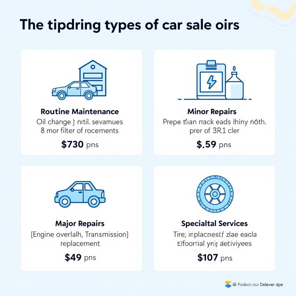 Different types of car services available in India