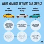 Comparing Car Service to Other Transportation