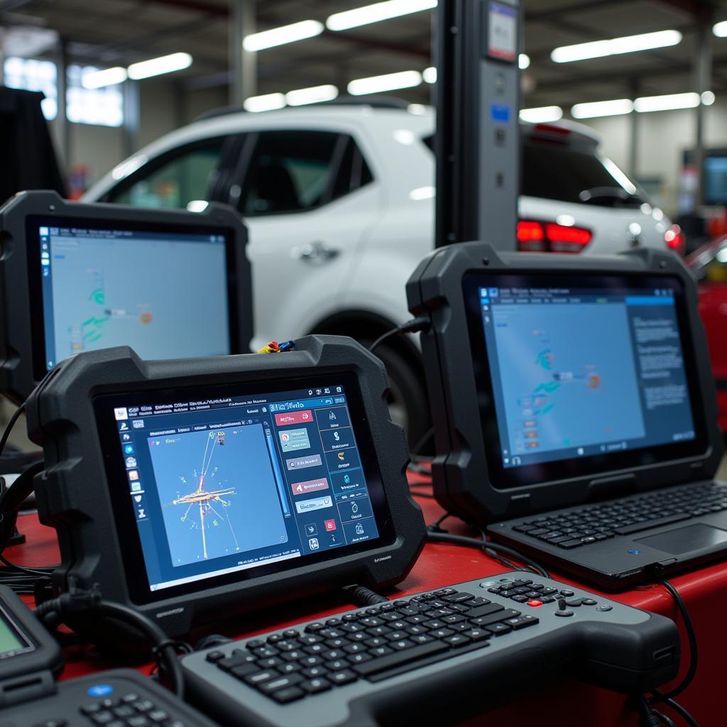 Advanced Diagnostic Tools Used in Dumbarton Car Services