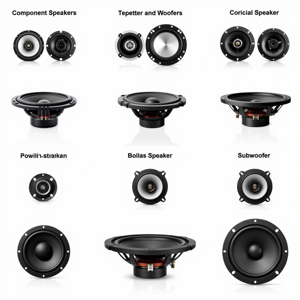 Different Car Speaker Types Available in Dublin