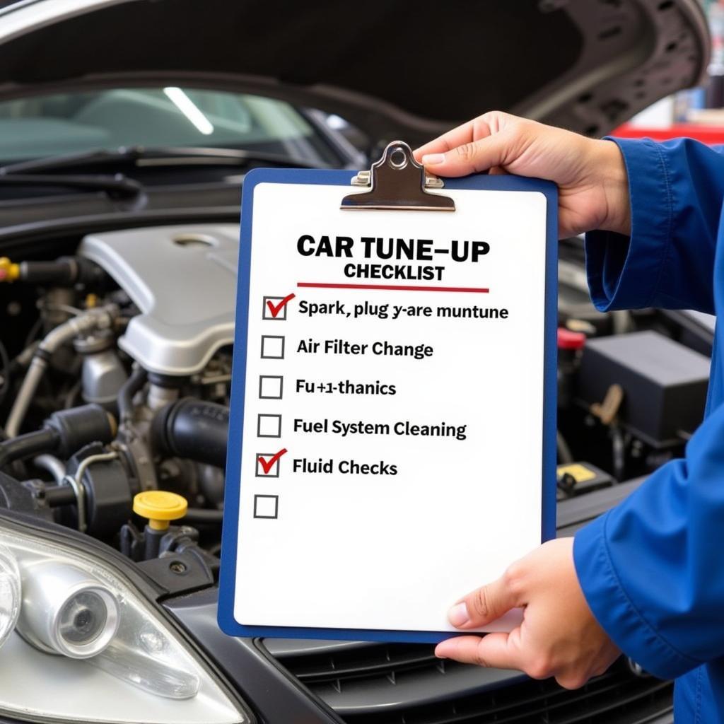 Car Tune Up Service Checklist