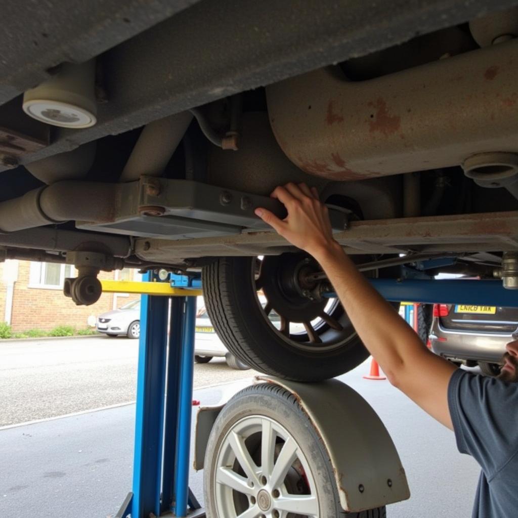 Car Undercarriage Rustproofing in Stoke on Trent