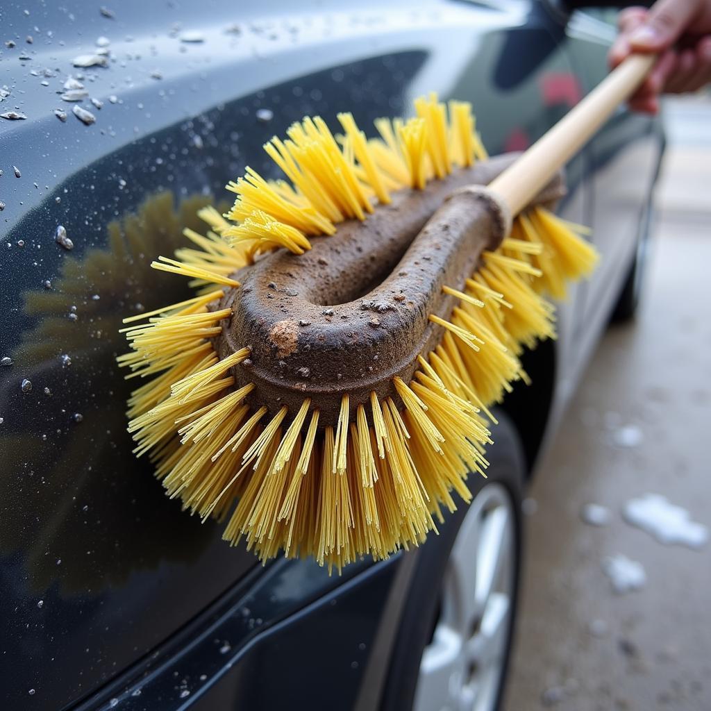 Car Wash Brushes and Potential Paint Damage