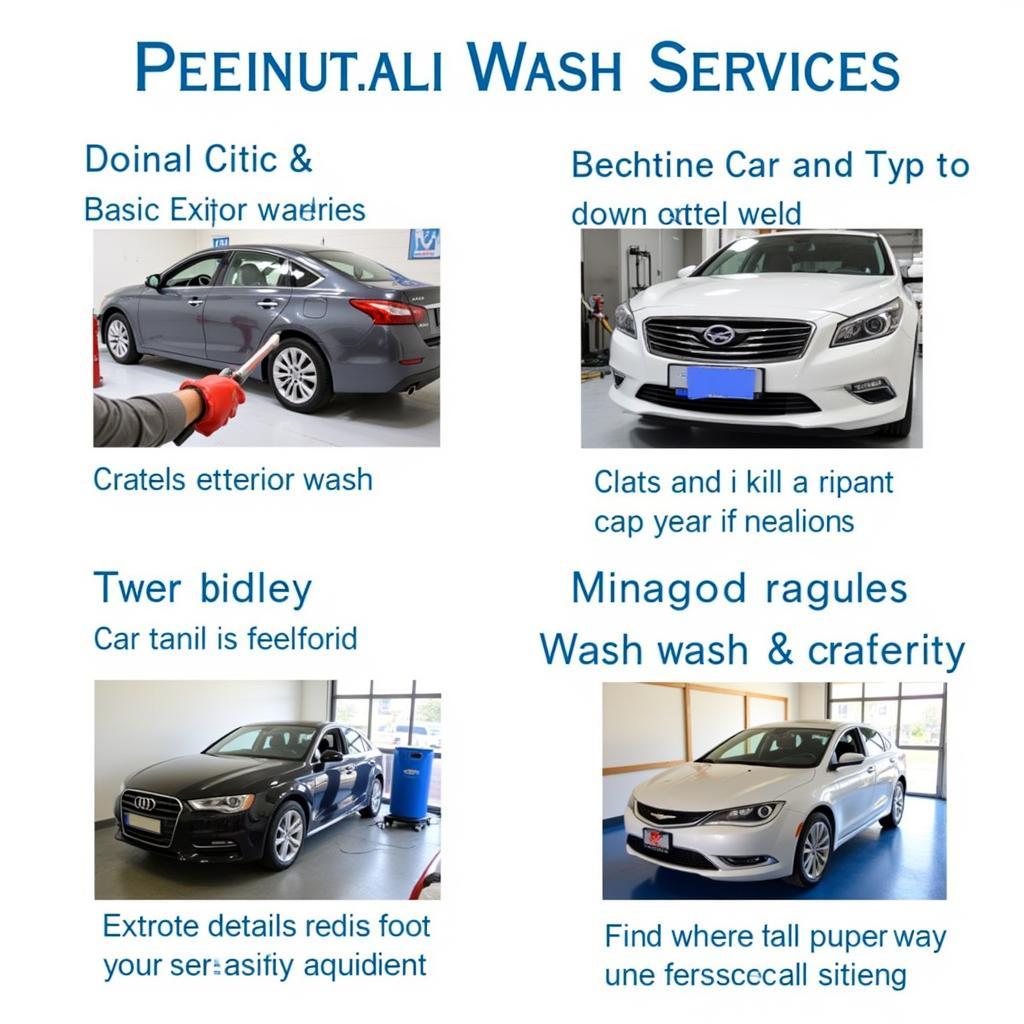 Different Car Wash Service Options