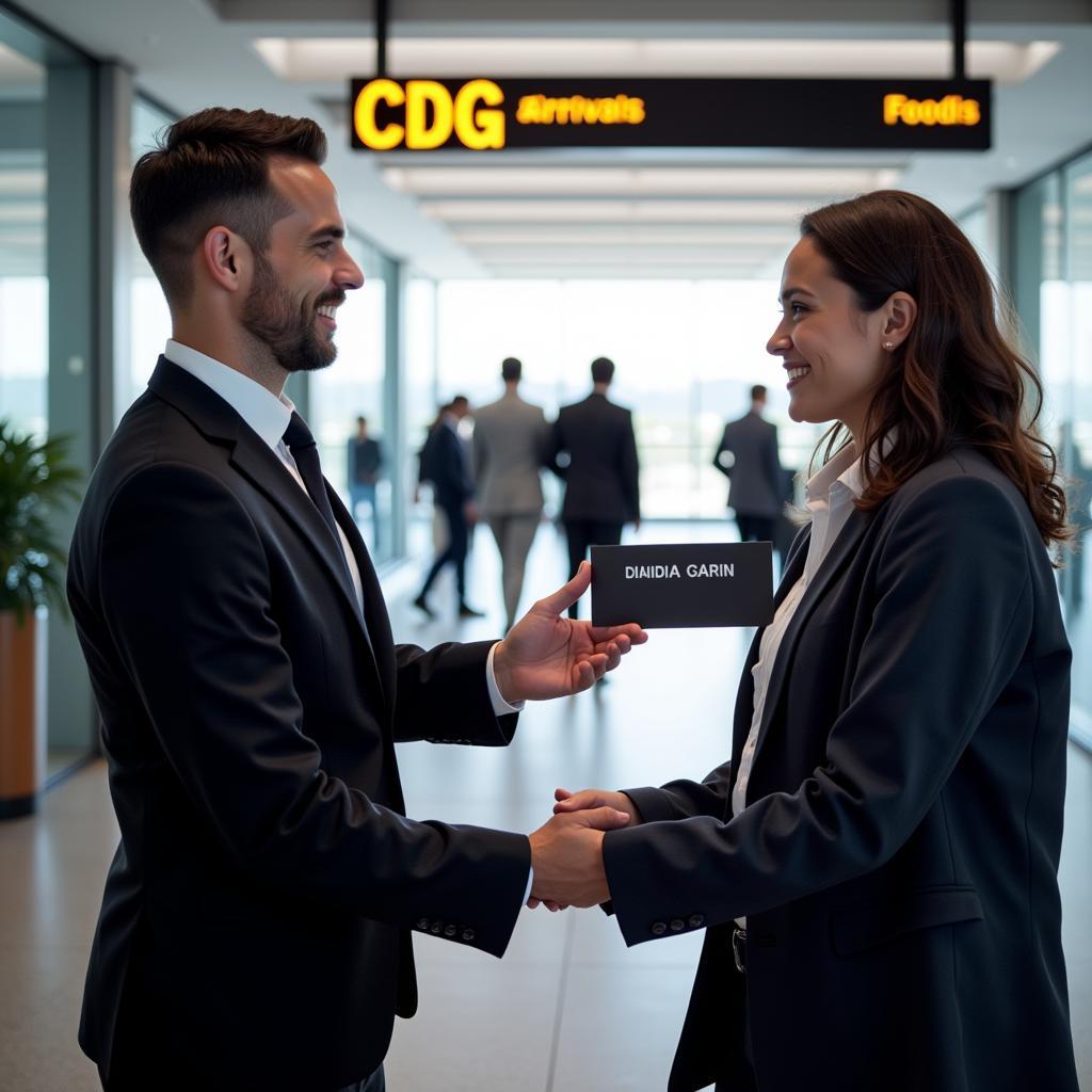 Meeting Your Driver at CDG Airport