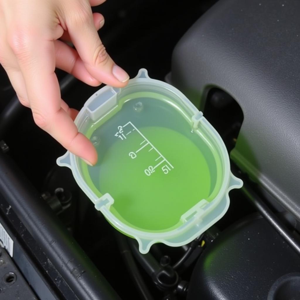 Checking Car Coolant Level