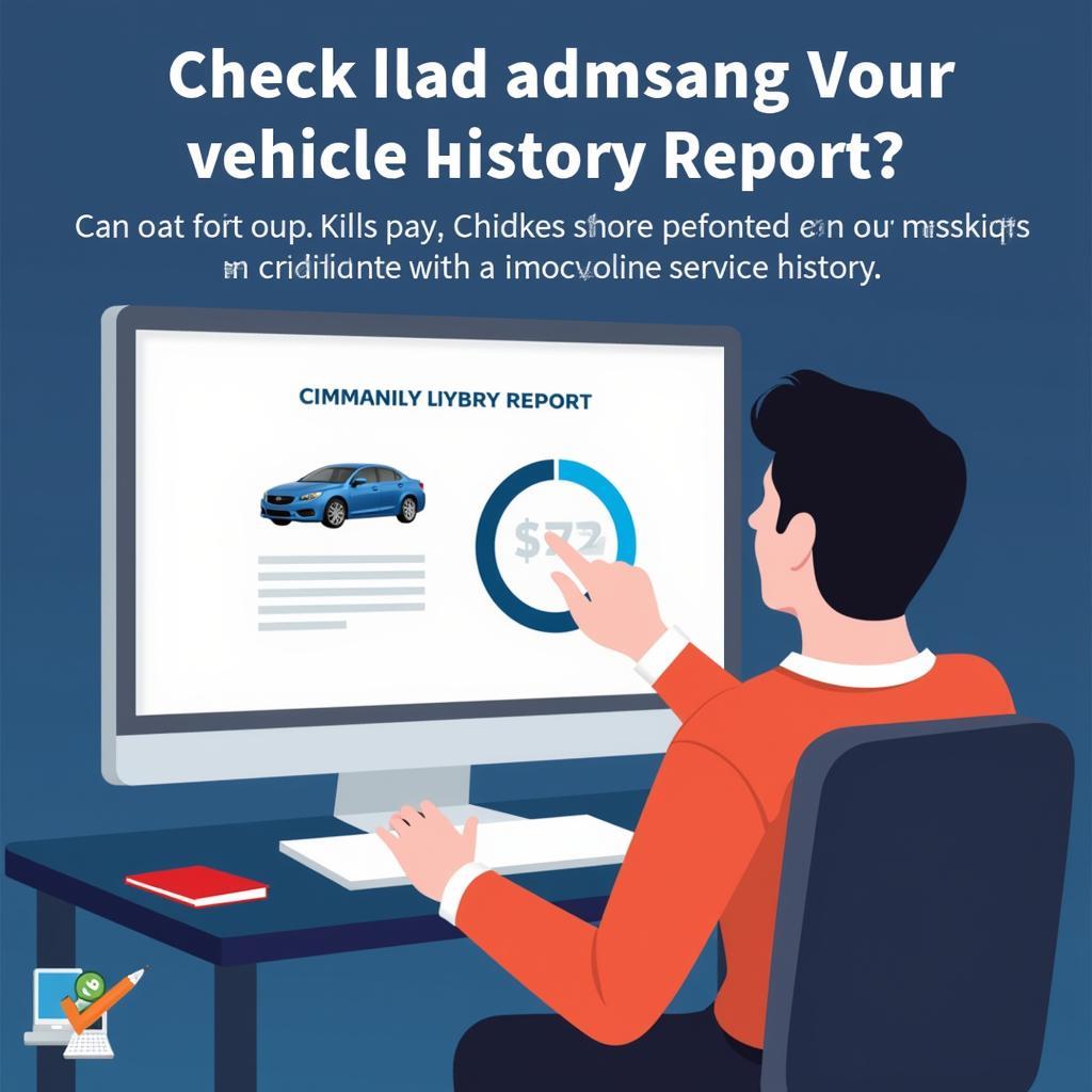 Checking Vehicle History Report