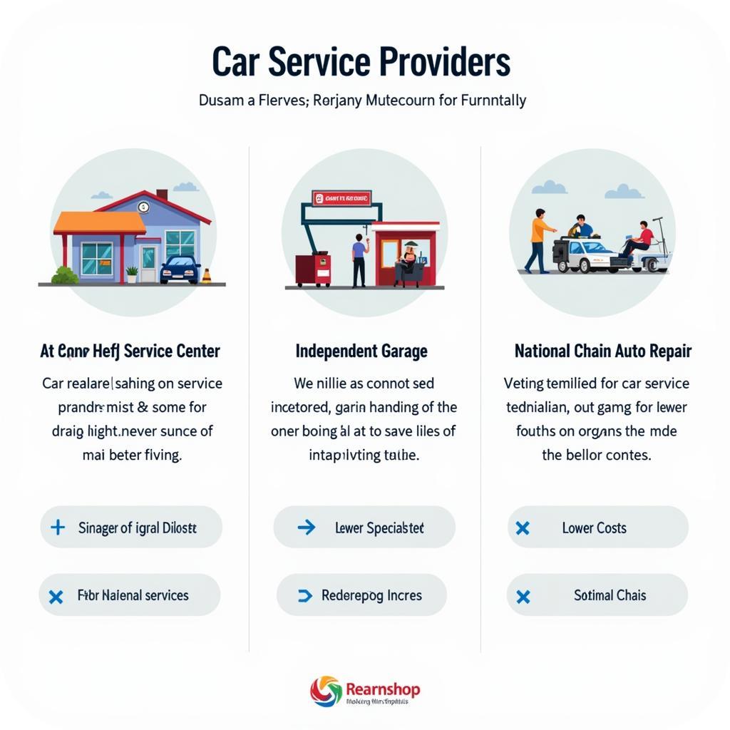 Options for Car Service Providers