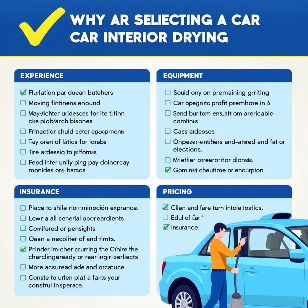 Factors to Consider When Choosing a Car Interior Drying Service