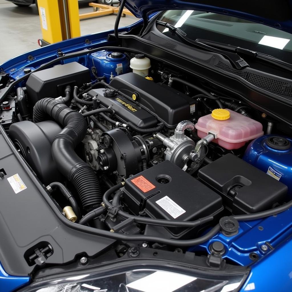 Clean Engine Bay For Better Inspection