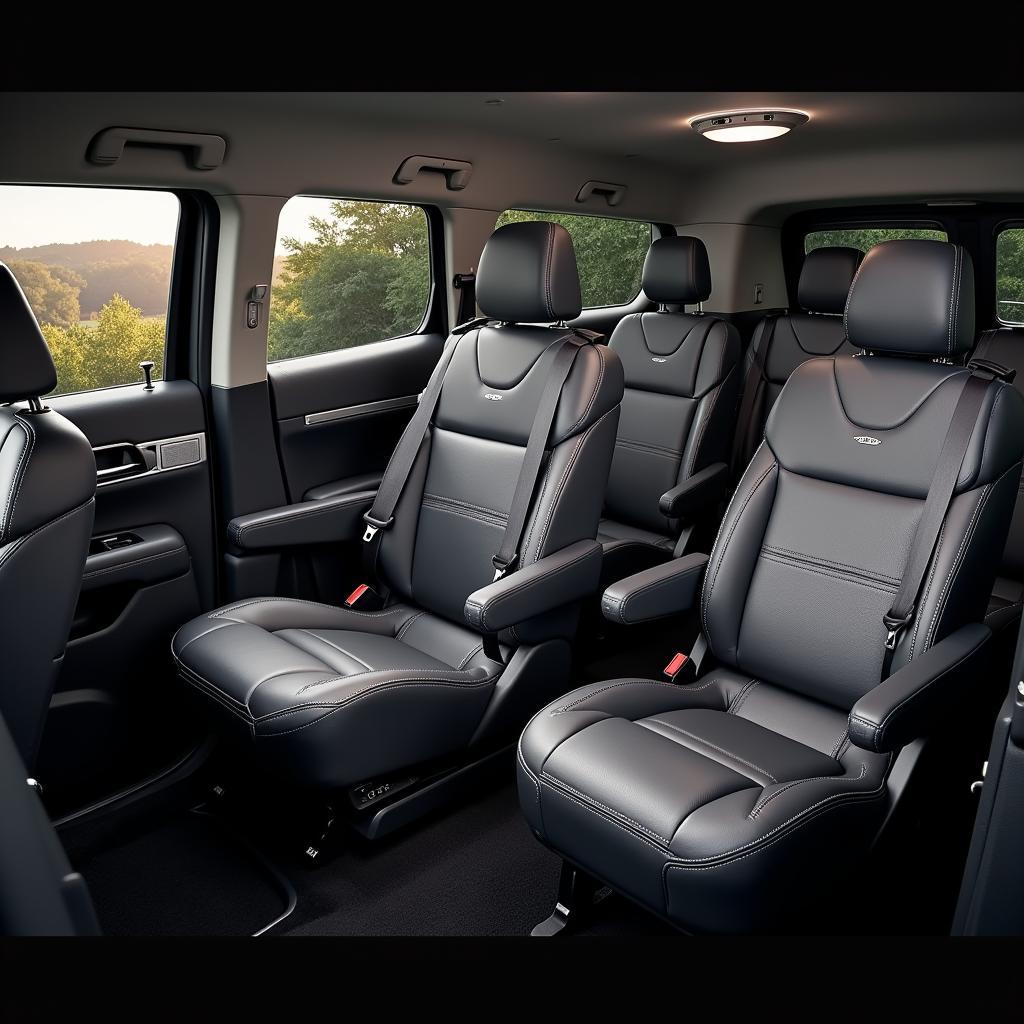 Comfortable Car Service Interior