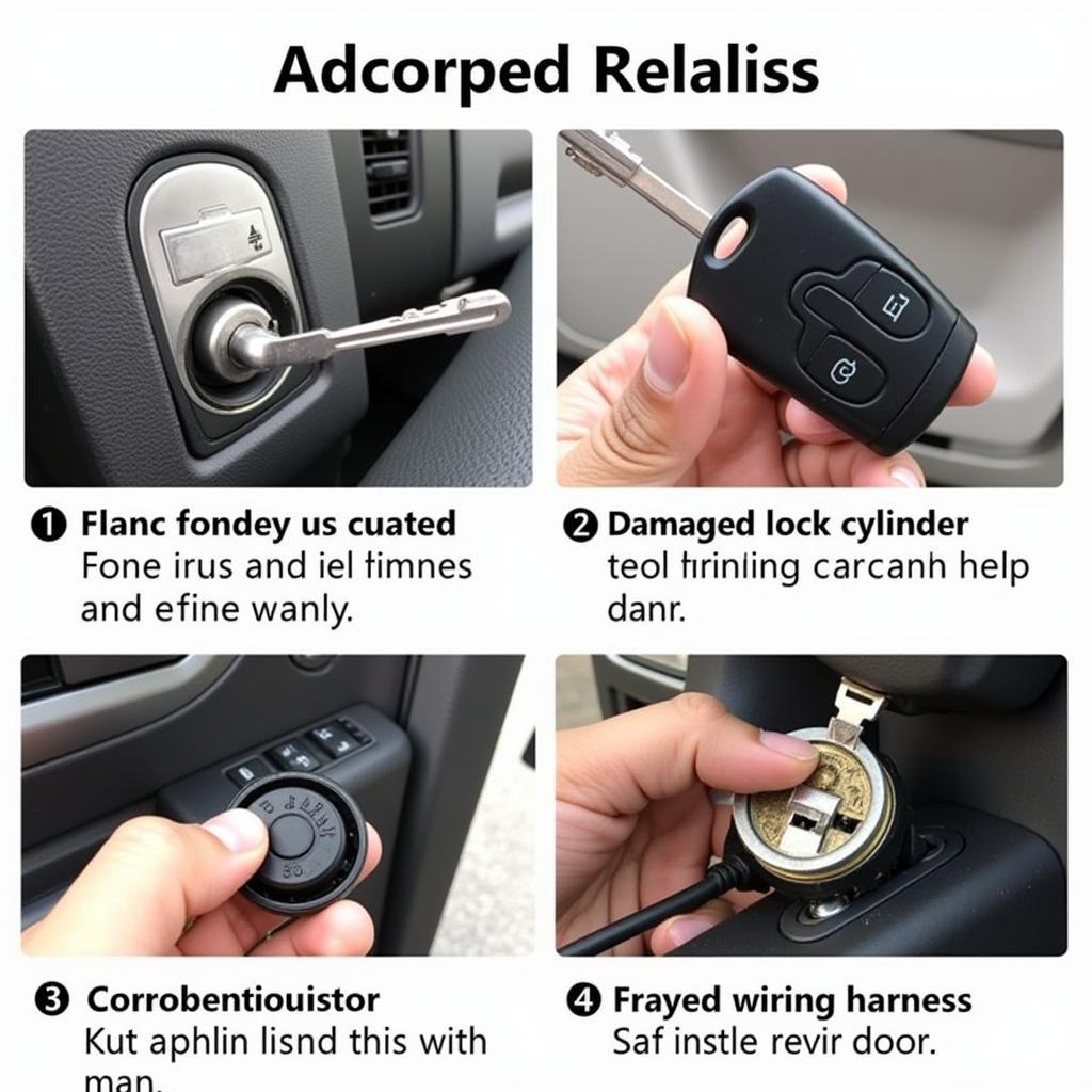 Common Car Door Lock Issues