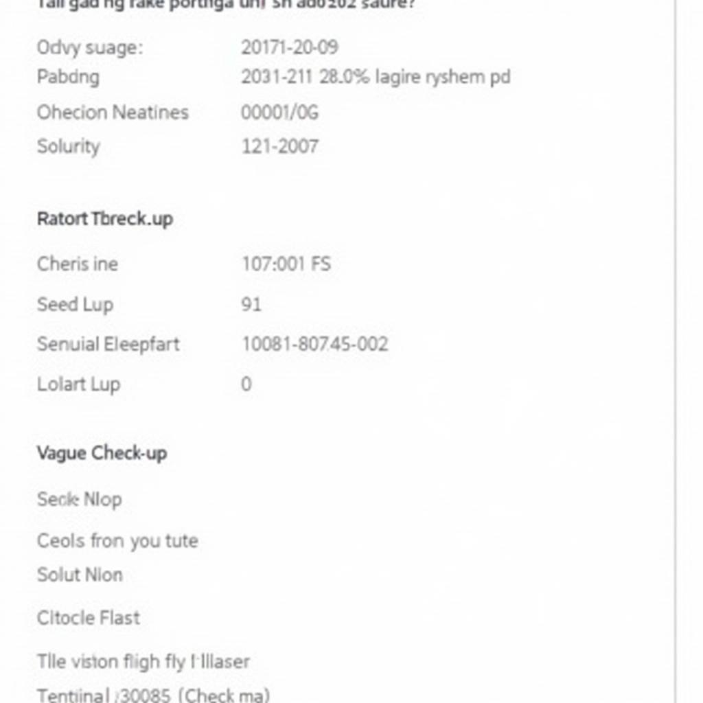 Common Mistakes in a Car Service Log