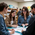 Community Resource Center Providing Information about Social Services