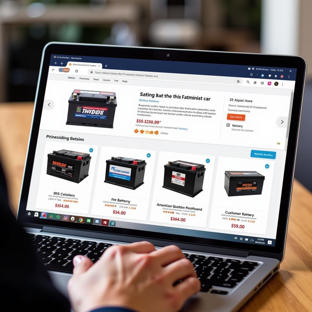 Comparing Car Battery Prices Online