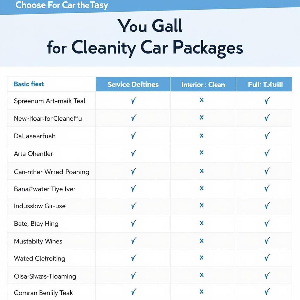 Comparing Car Cleaning Services