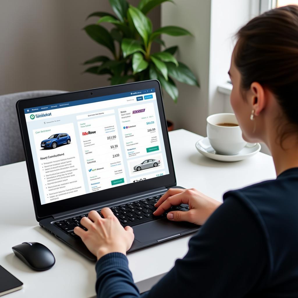 Comparing Car Rental Prices Online