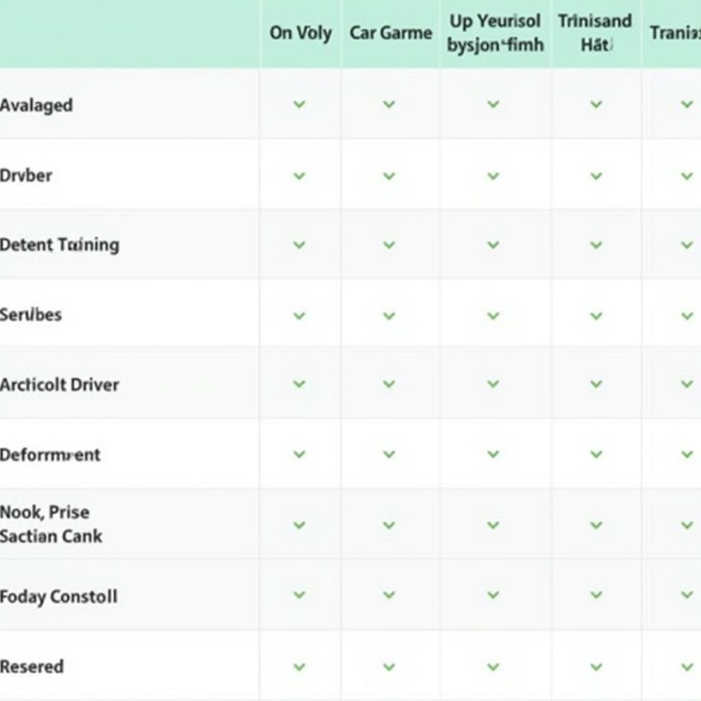 Comparison of Car Service Options for Elderly