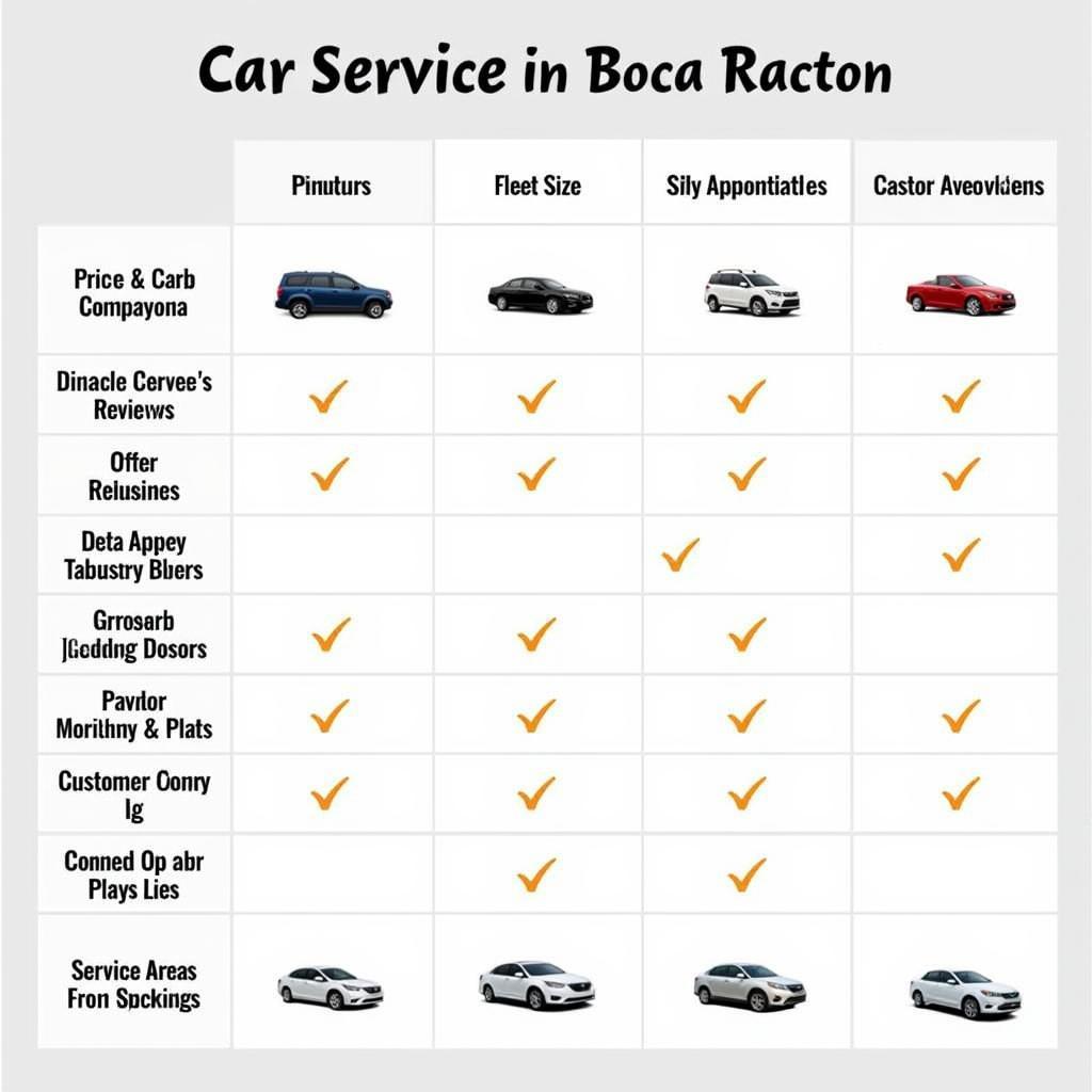 Comparing Car Service Options in Boca Raton