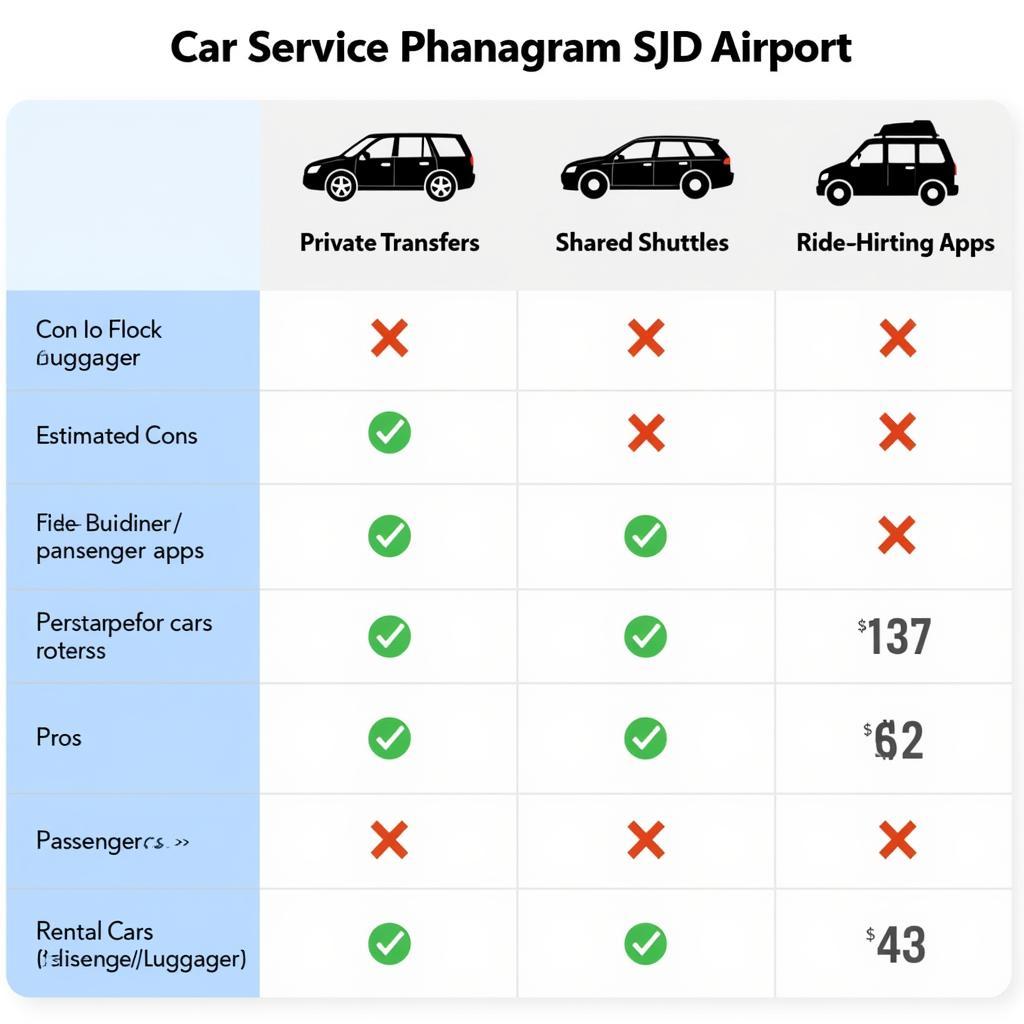 Comparing Car Service Options at San Jose del Cabo Airport