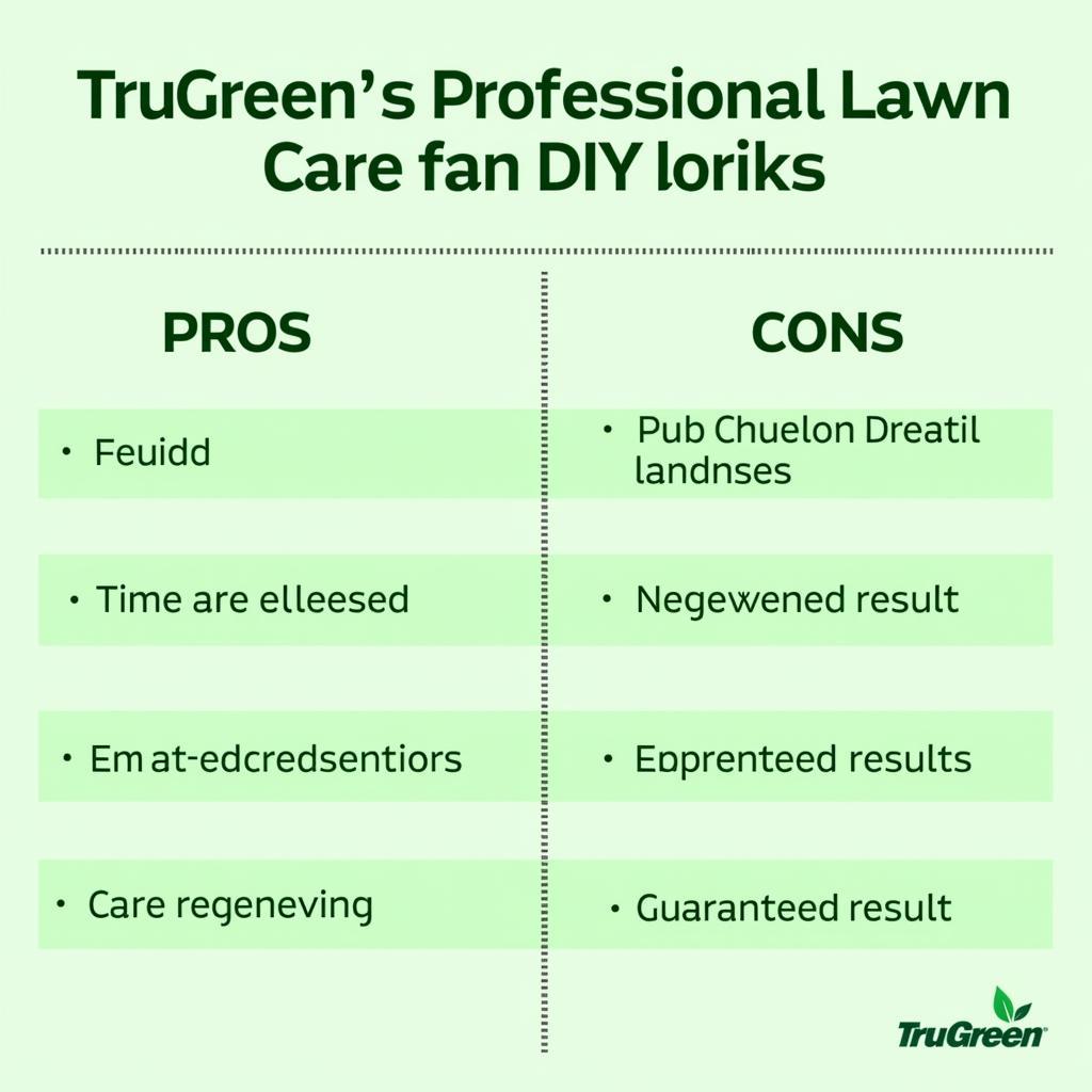 TruGreen vs. DIY Lawn Care: Comparing Costs and Benefits