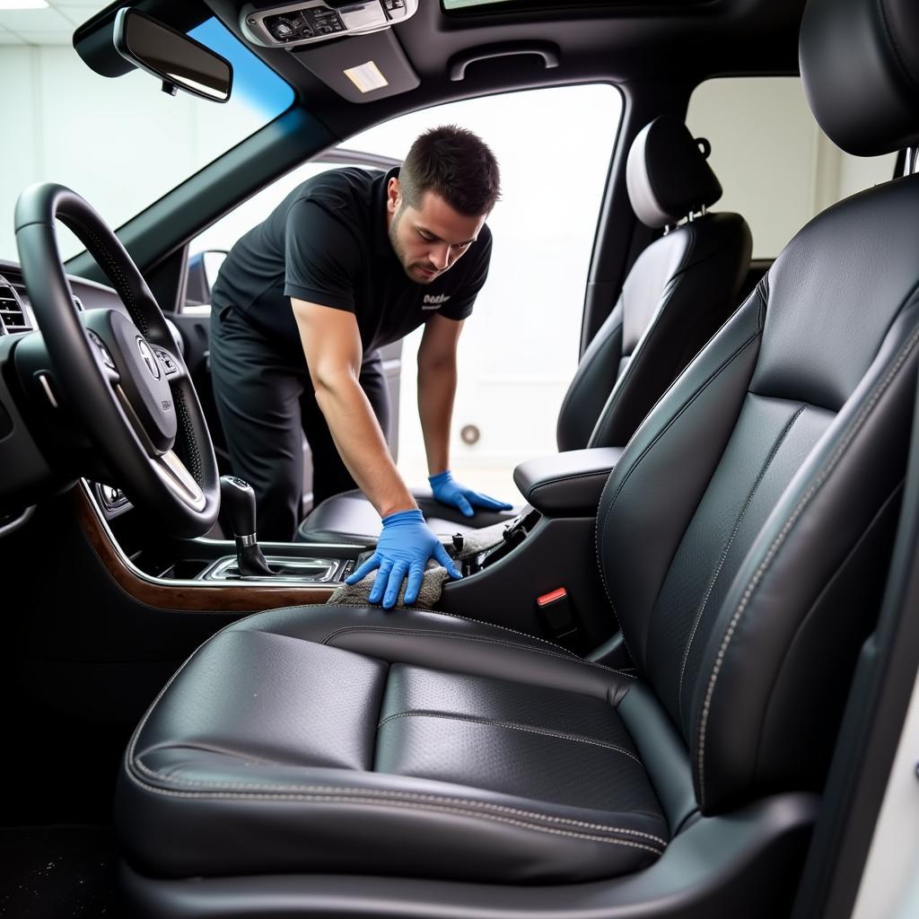 Professional Interior Car Detailing in Conroe, TX