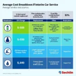 Cost Breakdown of Interim Car Service