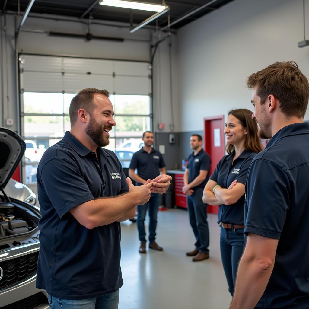 Customer-Centric Auto Repair Shop