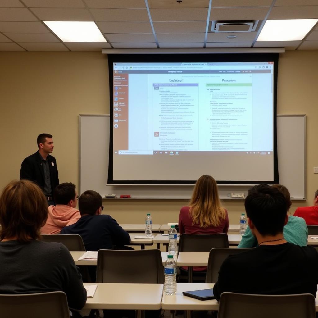 CWU Career Services Workshop: Students Learning Resume Writing