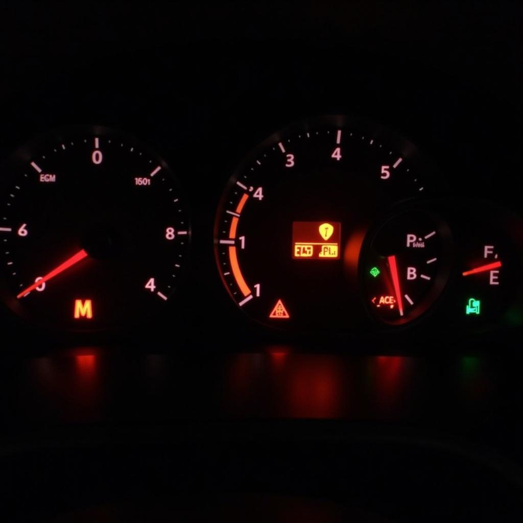 Car Dashboard Warning Lights