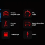 Car Dashboard Warning Lights