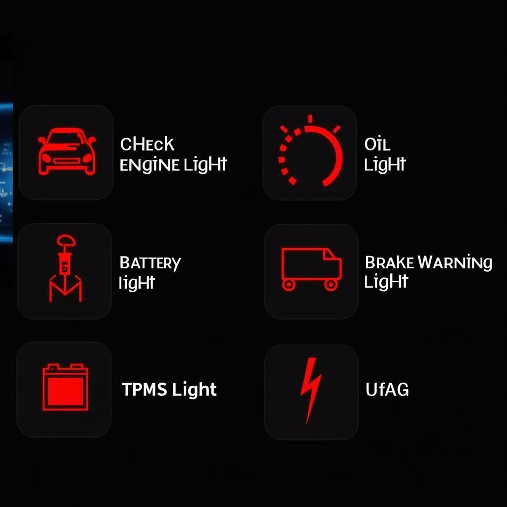 Car Dashboard Warning Lights