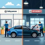 Comparing dealership and independent car service options