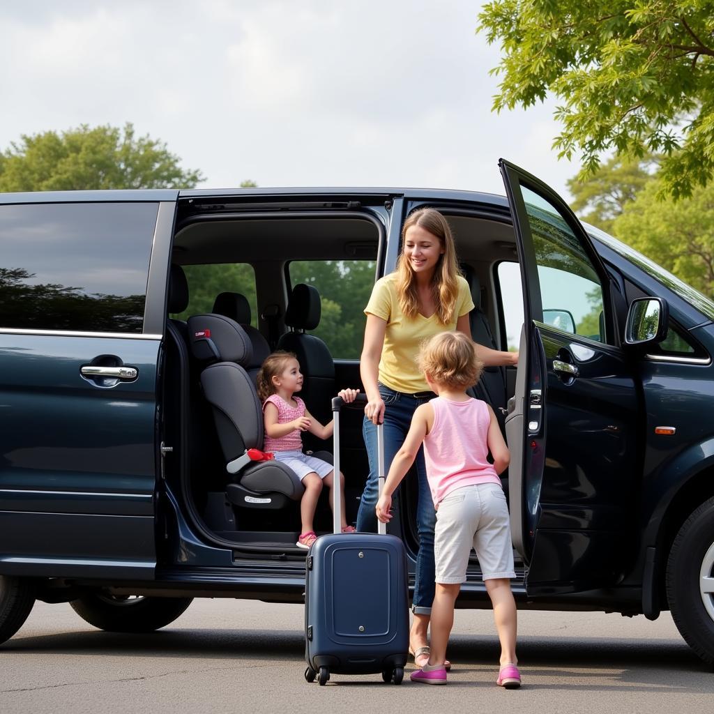 Des Moines Airport Car Service for Families