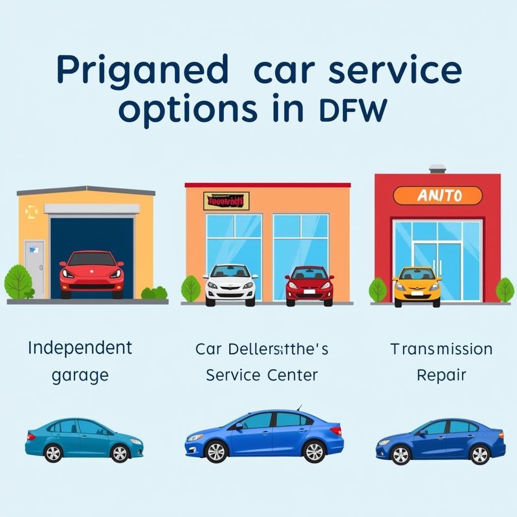 DFW Car Service Options: Independent Garage, Dealership, and Specialty Shop