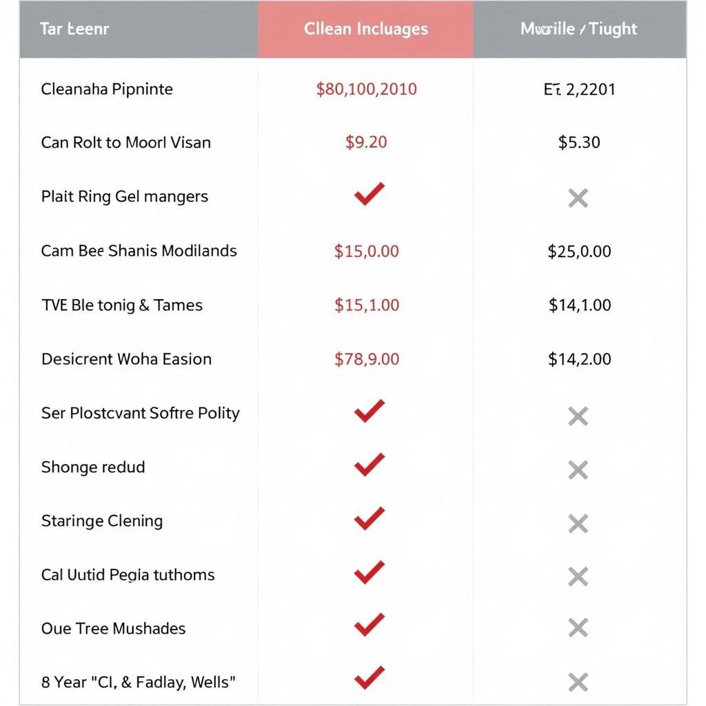 Different Car Cleaning Packages