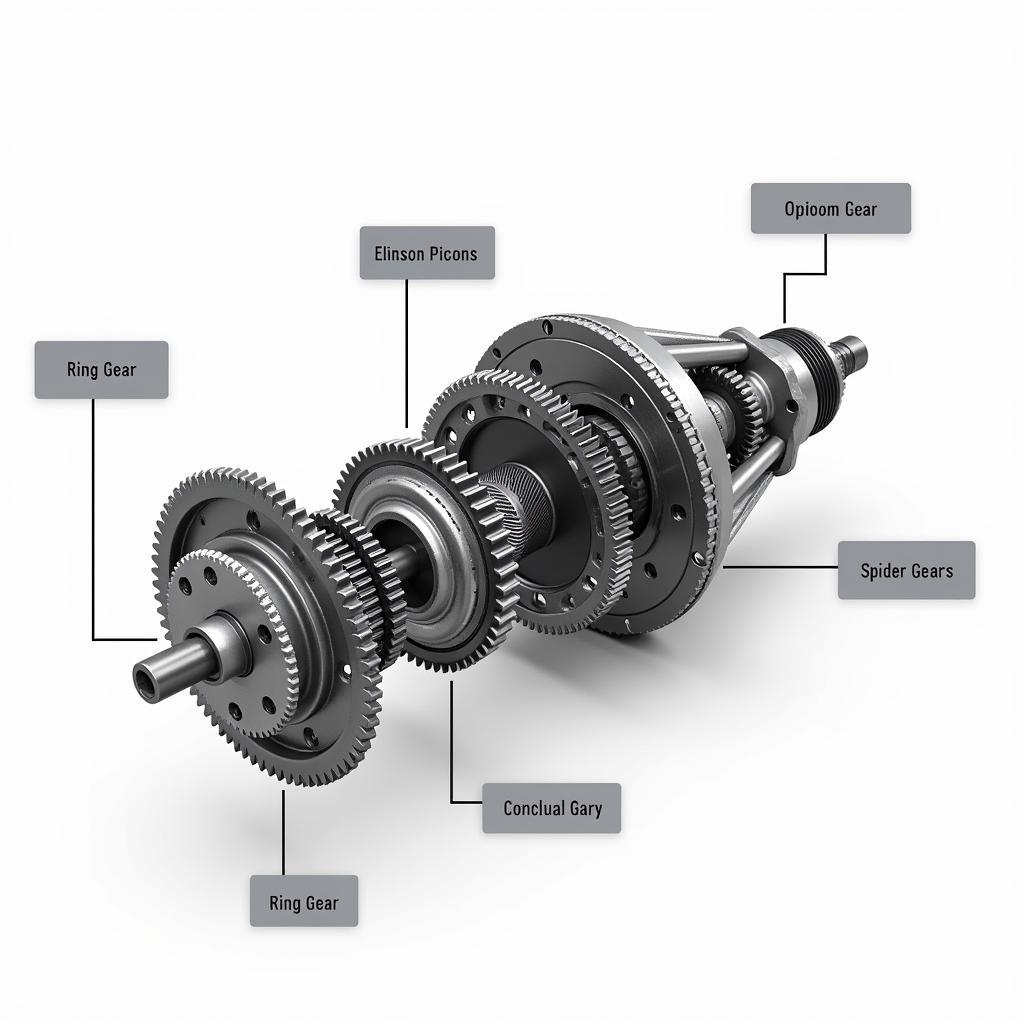 Components of a Car Differential